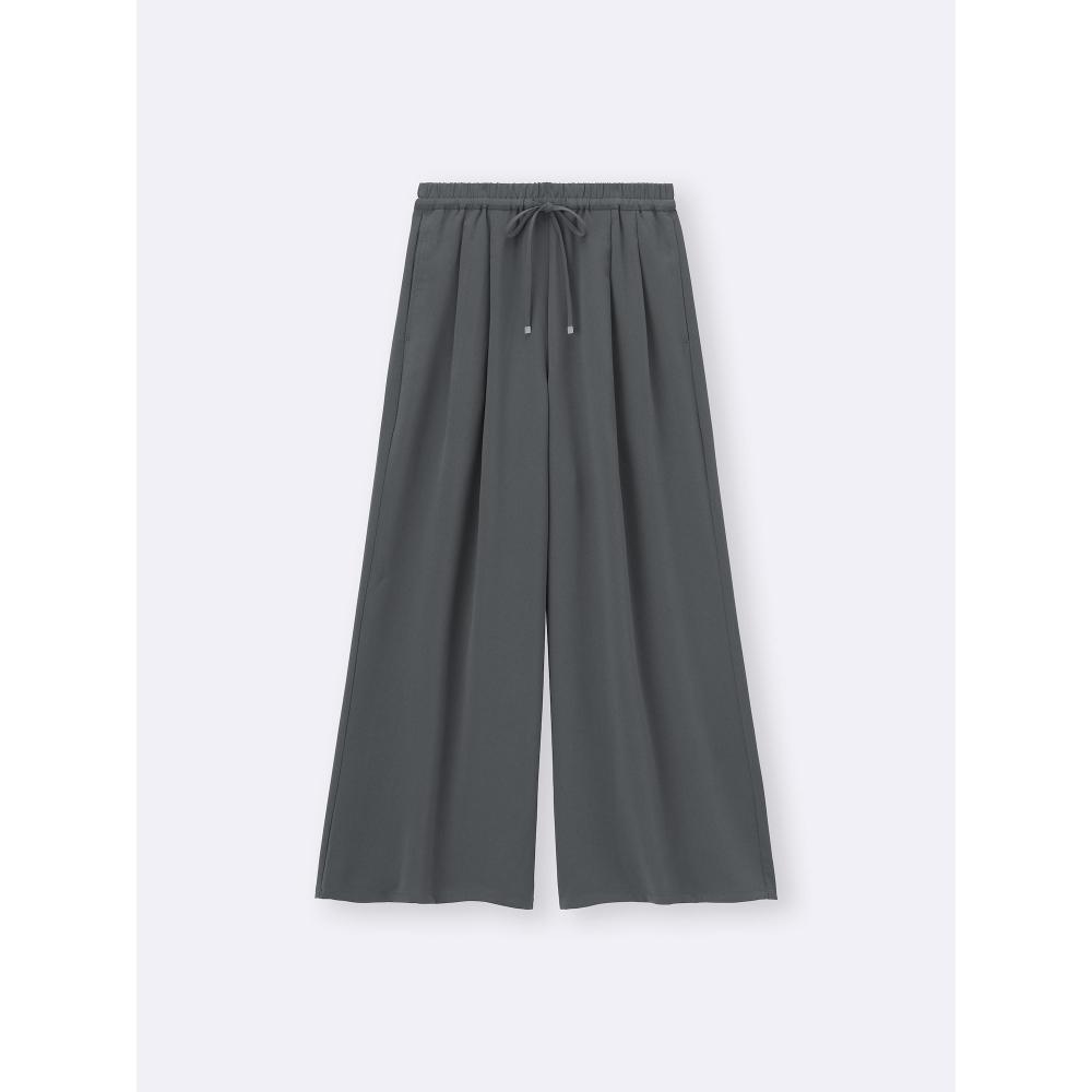 Gu By Uniqlo Drape Wide Pants
