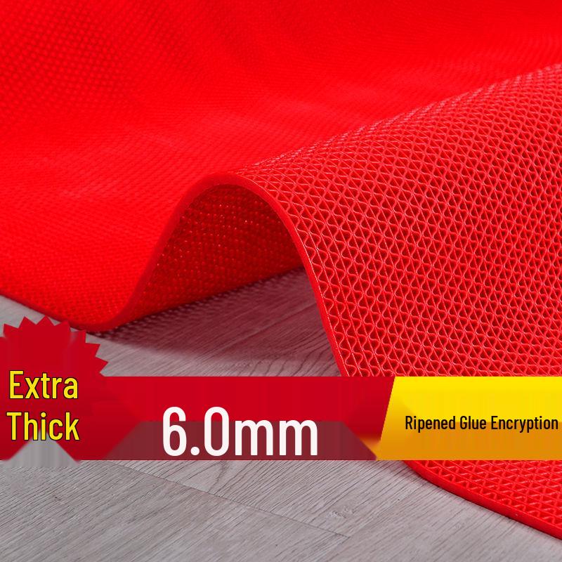 Hollow Anti-Slip Water-Blocking Mat for Kitchen, Pool, and Bathroom