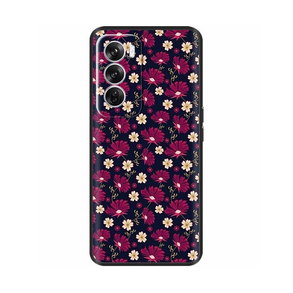 For OPPO Reno12 Reno 12 Pro 12Pro Case Silicon Phone Back Cover for OPPO Reno 12 Cases Reno12 Pro Soft Black Bumper Coque Para