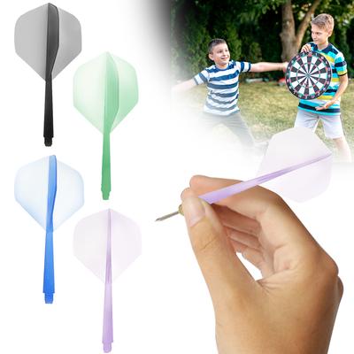 3-30Pcs 2BA Darts Tail Durable Anti-fall Darts Flights Transparent Plastic Darts Shafts Dart Throwing Entertainment Games