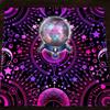Tarots Card Tablecloth Altars Cloth Mysterious Moon Astrologys Tablecloth Table Mat Square Divinations Tapestry