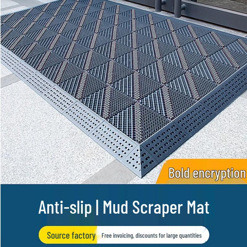 Outdoor Anti-slip Dirt-Scraping Entry Mat