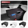 For Tesla Model 3 Highland / Model Y Juniper Leather Car Center Console Armrest Box Pad Protection Cushion With Storage Function