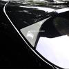 For Kia Sportage 4 2016 2017 2018   ABS Chrome Rear Window Spoiler Side Wing Triangle Cover Trim External Accessories