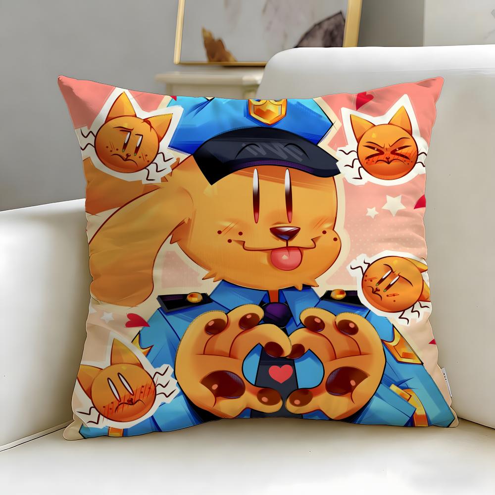 Popularna poszewka na poduszkę z kreskówki Dogman – Miękka i łatwa do prania – Uniwersalna do sofy, łóżka, podróży i biura