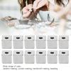 50pcs Steel Square Spacer Beads Stainless Steel DIY Necklace Accessories  Bracelet Making
