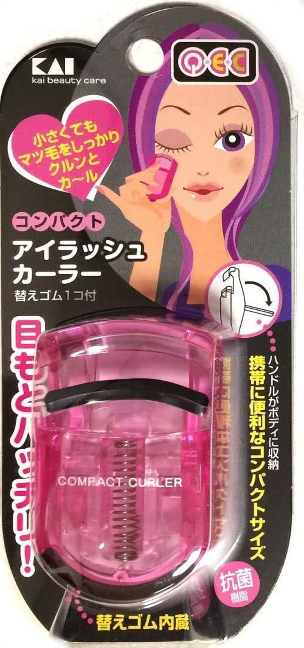 

Kai KAI Eyelash Curler Compact Pink PC Viewer KQ097 QEC