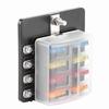8-Way Water Proof Fuse Block with LED Indicator, Screw Nut Terminal Box for Car Boat Marine