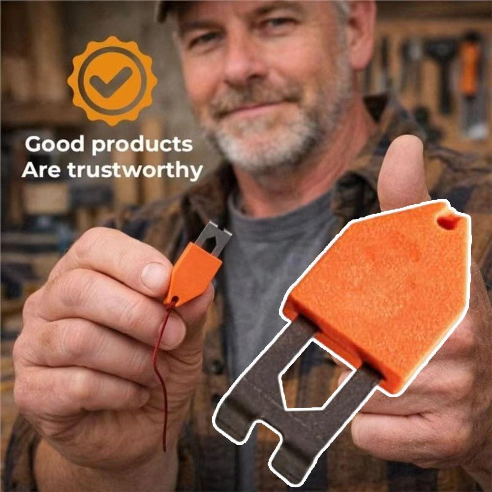 Multifunctional Rope Anchor Hook Secure Chalk Line Tool Woodworking Tools  Installation