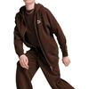 Puma Classics Hoodie American Vintage Lockerer Schnitt Mode Langarm Sweatshirt Unisex Hoodies Dunkel-Kaffee-Braun 624247-65