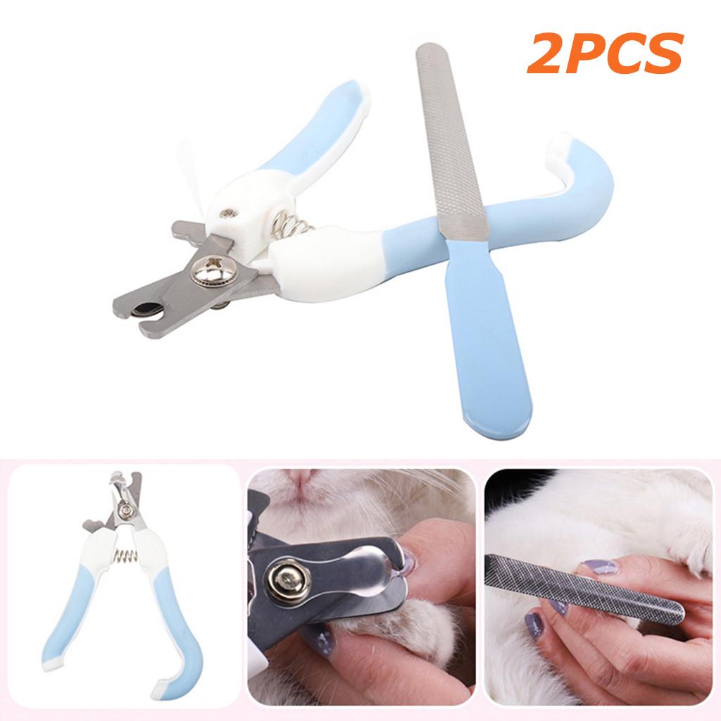 

Ножницы для стрижки шерсти питомцев, когтерезы, пилки для ногтей для кошек и собак 1 синий