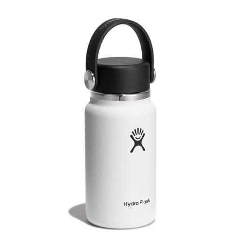 Hydro Flask Micro Hydro Stainless Steel Insulated Water Bottle 200ml White