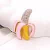Rhinestone Zinc Alloy Banana Phone Case & Crocs Flowers DIY Jewelry Stickers