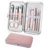 2025 Maniküre-Set, Mini-Nagelknipser, Reise-Set, Pflege- und Pediküre-Werkzeuge, 10 Teile, Edelstahl-Pflegeset