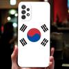 Funda de Teléfono con Bandera Nacional Coreana Para Samsung Galaxy S20 S21 S22 S30 S7 S10 S8 S9 S6 Pro Plus Edge Ultra Fe Funda Protectora Antigolpes