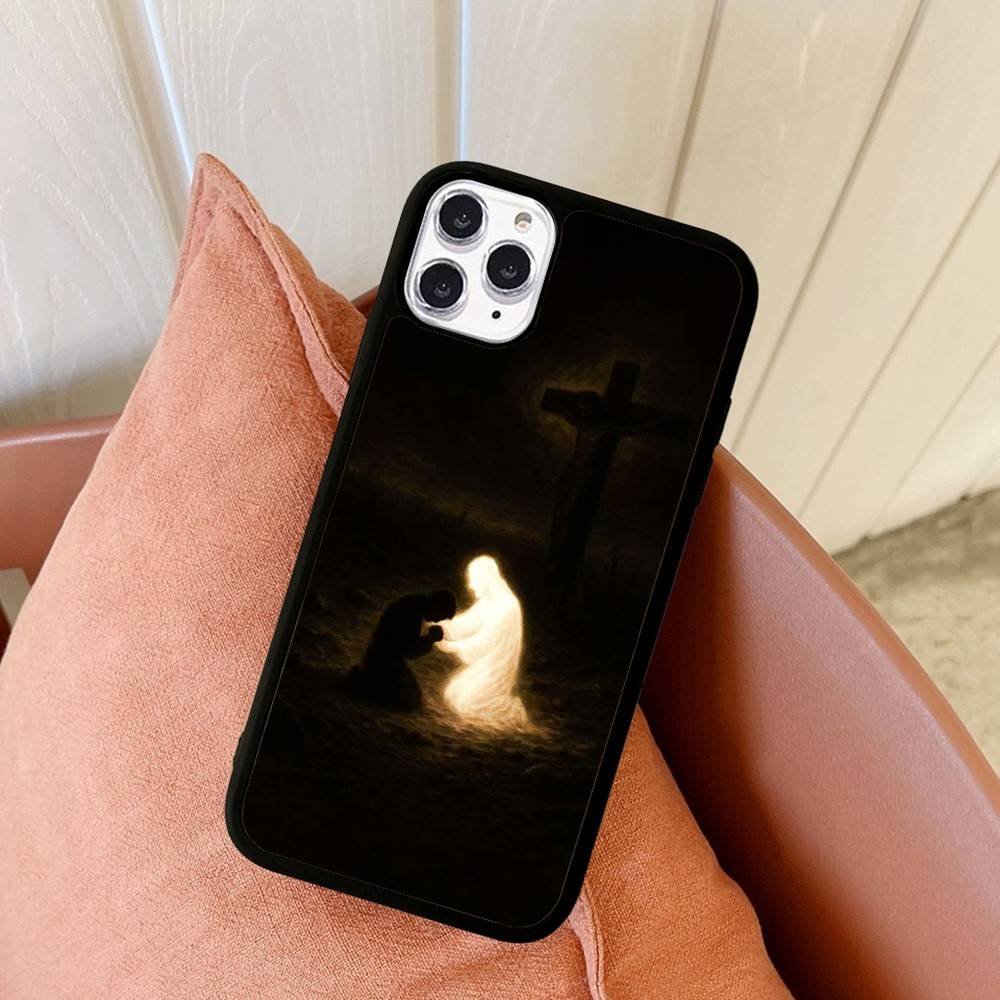 Son Of God Jesus Phone Case For IPhone 11 12 13 14 15 16 17 Pro Max Plus PC+TPU Shockproof Shell