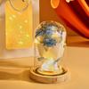 March 8th Women's Day Eternal Rose Glass Dome Bouquet - Ideal Birthday Gift for Girlfriend or Mom