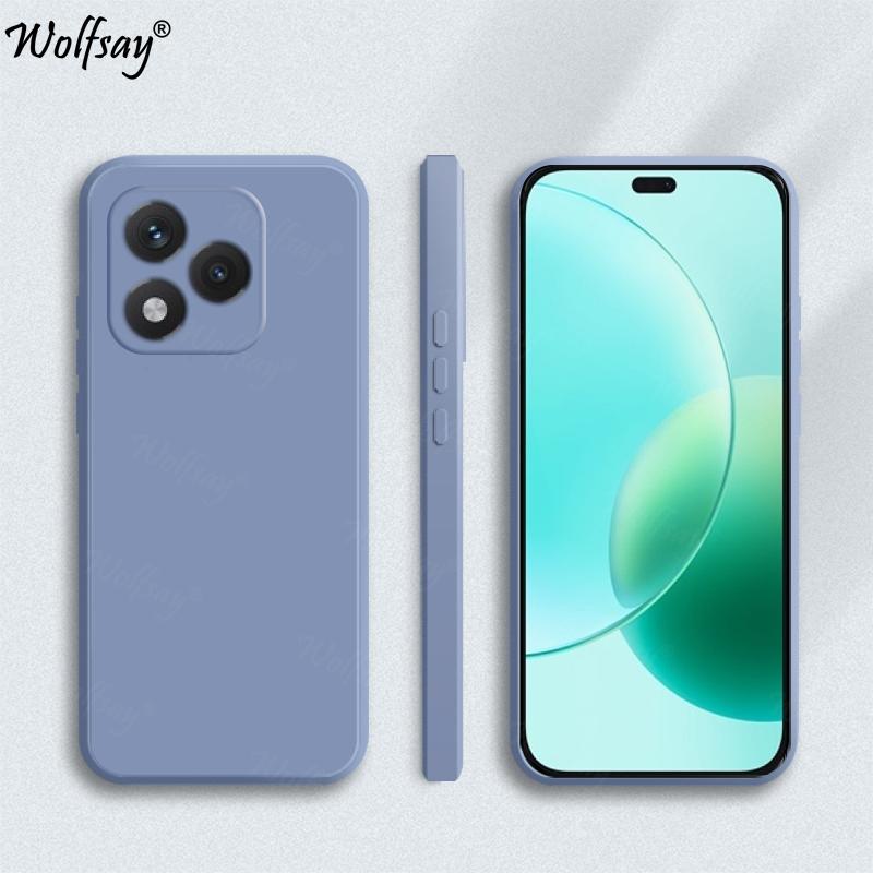For Honor 400 Lite Case Original Liquid Silicone Back Cover Honor 400 Lite Case For Honor 400 Lite Camera Protector Phone Case