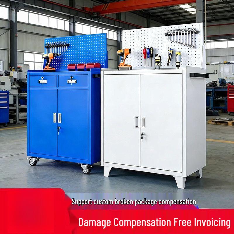 Heavy Duty Metal Tool Cabinet with Thickened Drawers for Auto Repair and Warehouse Storage