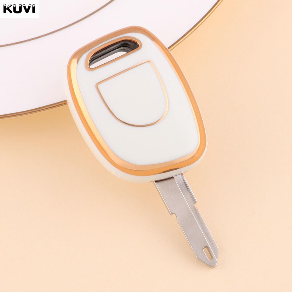 

Fashion Tpu Car Remote Key Case Cover Shell Fob For Renault Master Kangoo Clio Twingo 1 Button Keyless Holder Protector