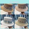 Summer Straw Hat With Wide For Sun Protection And Breathability