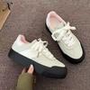 2025 neue beliebte kleine weiße Schuhe lässige vielseitige Mode Board Schuhe Sportschuhe originell vielseitig Nische moralische Trainingsschuhe Frauen