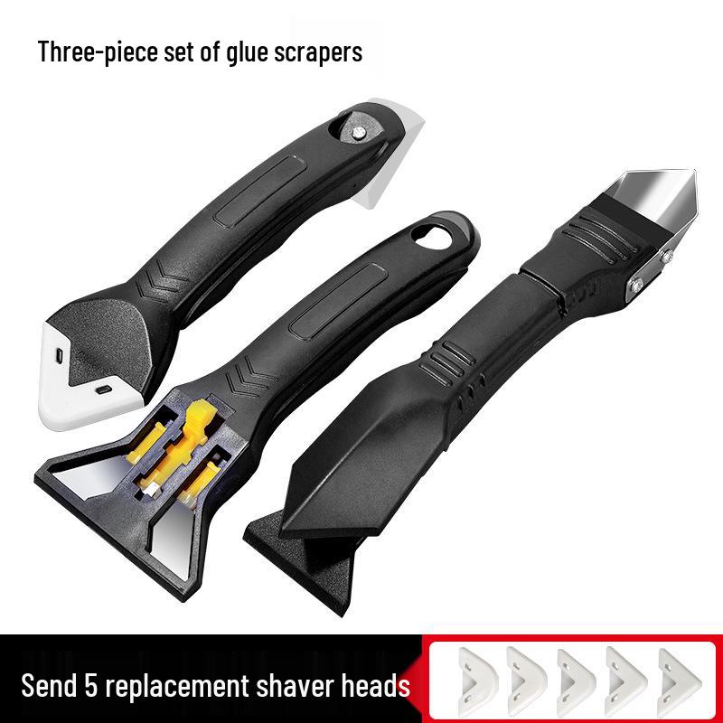 Multifunctional Caulk and Glue Scraper Spatula for Seam Filling and Cleaning