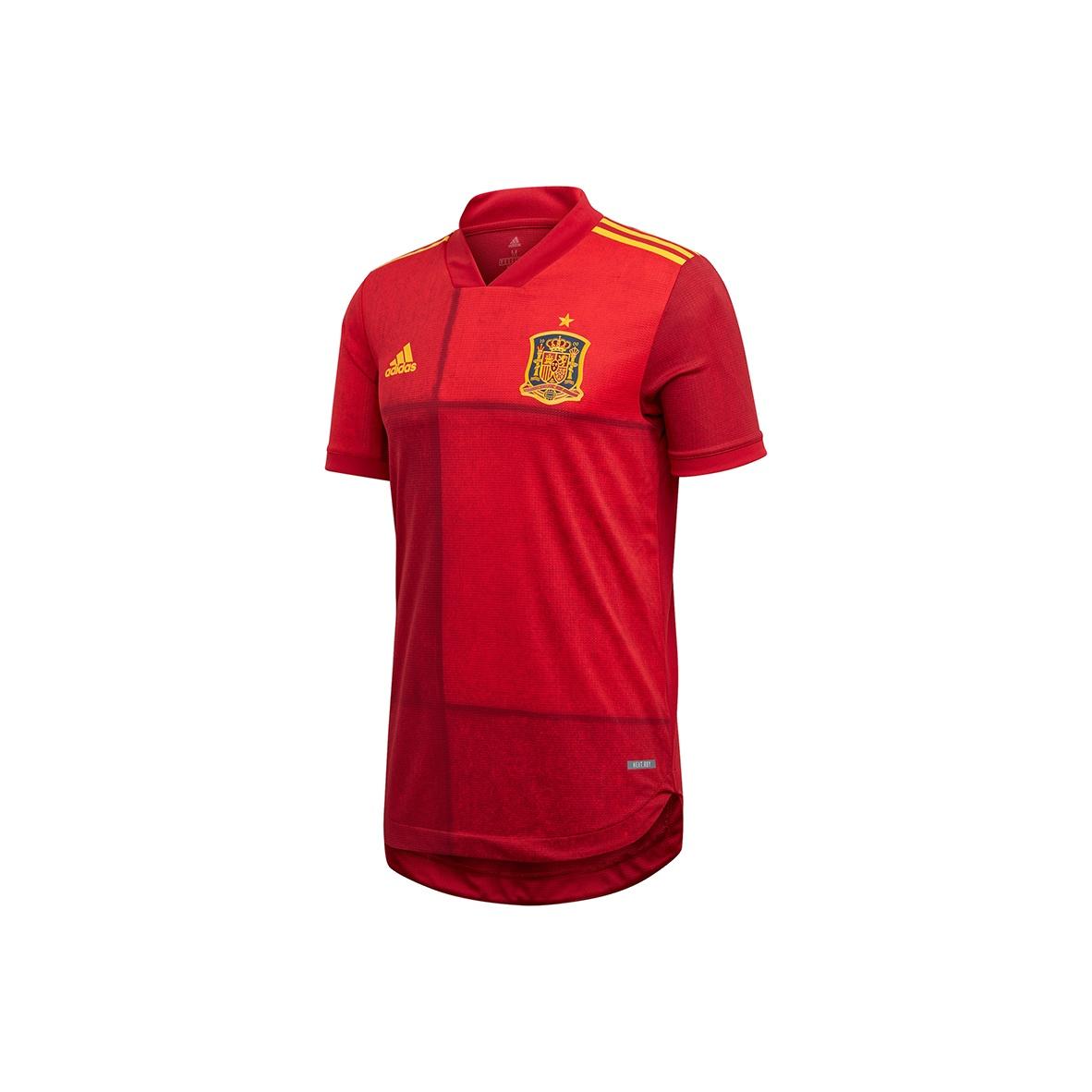 Adidas Spain National Team Домашняя аутентичная мужская спортивная майка красного цвета FI6250 XS