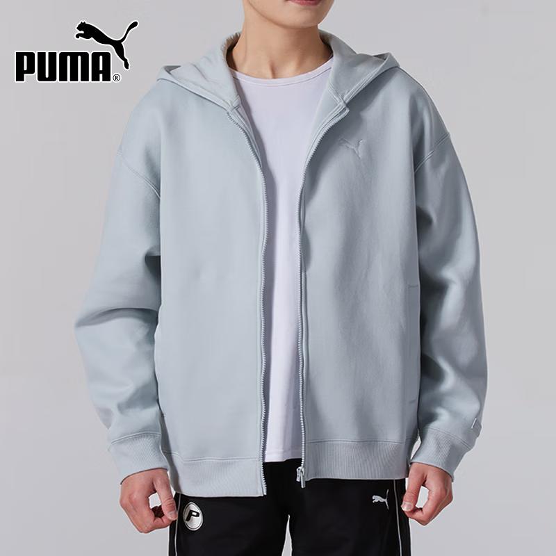 

PUMA Men s Solid Hooded Sport Jacket XS