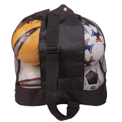 ST TS Ball Bag, Storage Bag for Soccer Balls, Basketballs, and Volleyballs, 5-Holds Shoulder Bag