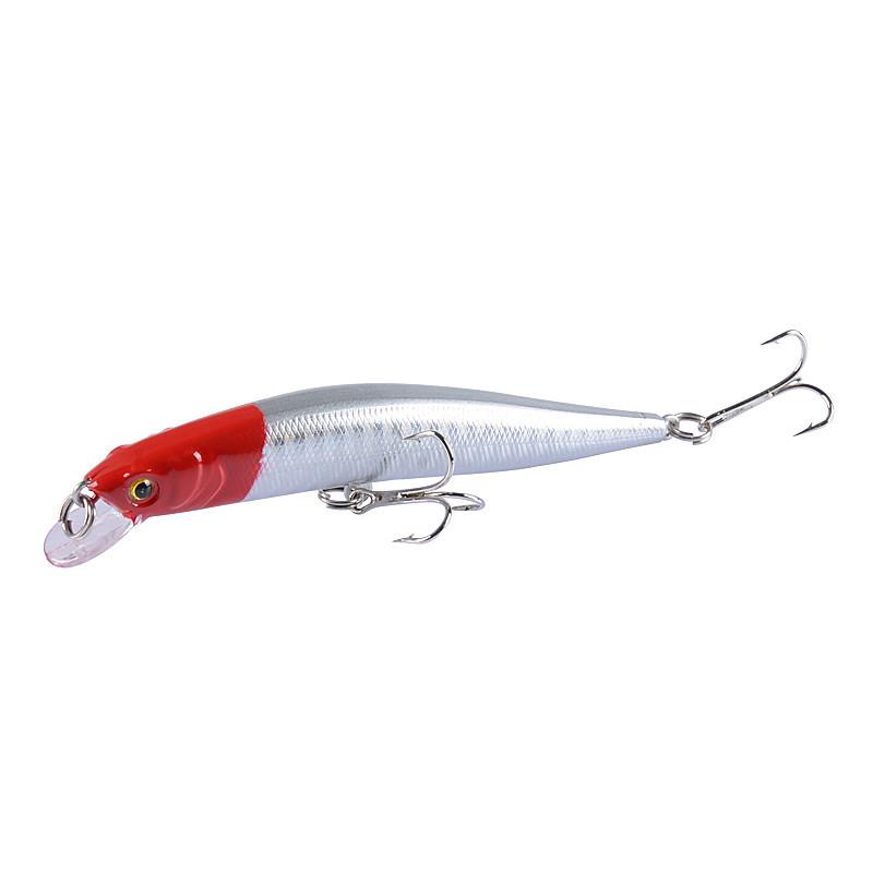 Super Long Cast Floating Minnow Bait, 9.8cm/8.2g, Bionic Plastic Lure for Mandarin Fish