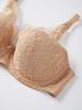Europäischer & Amerikanischer Spitzen Push-Up BH mit Seitenstütze & Bügel - Bequeme, Atmungsaktive Lingerie