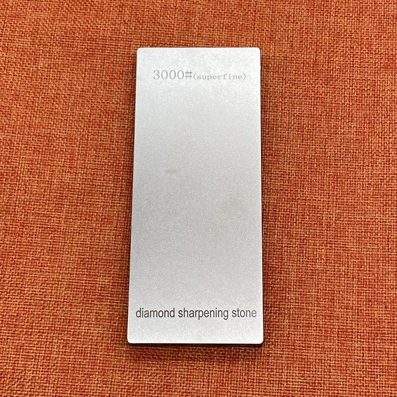 Diamond Whetstone Knife Sharpener with Non-Slip Acrylic Base - Single/Double-Sided.
