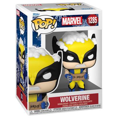 Marvel Comics Wolverine com placa Holiday Pop! Vinil