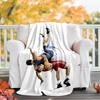 wrestling Theme Printed Blanket - Perfect for Couch, Bed, Travel & Outdoor Use | Machine Washable, Cozy & Durable.
