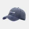 Summer Couple Simple Letter Embroidery Cap Trendy Hat Men and Women Street Retro Washed Cotton Old Baseball Cap