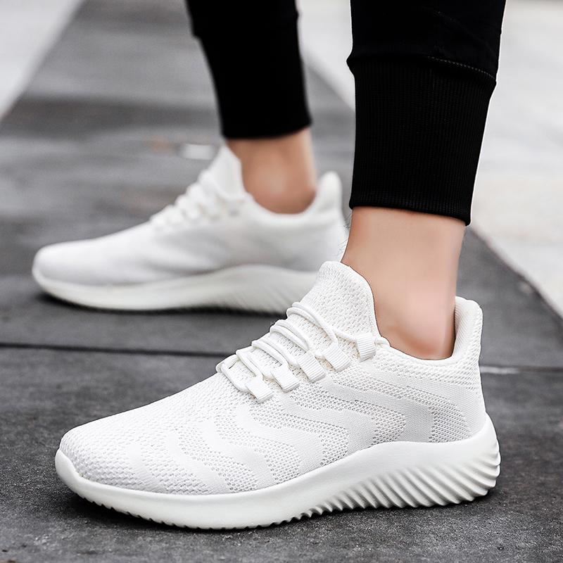 Light Men's Shoes Fashion Trend Korean Version Damping Running Sneaker Comfortable Outdoor Sports