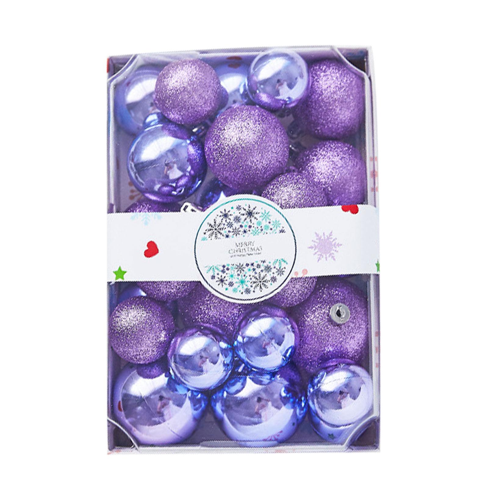 Personalized Tree Ornaments Pack of 26pc/42pc Christmas Balls Ornament Christmas Pendants Personalize Your Festive Decor 1