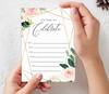 Inkdotpot Pack Of 30, Its Time To Celebrate Join Us Invitations With Envelopes, Geo Blush Floral Greenery Watercolor Invites for Your Wedding