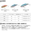 Daiwa Sea Bass Vibration Morethan Salt Vibe Chart Back Pearl 72S Lure