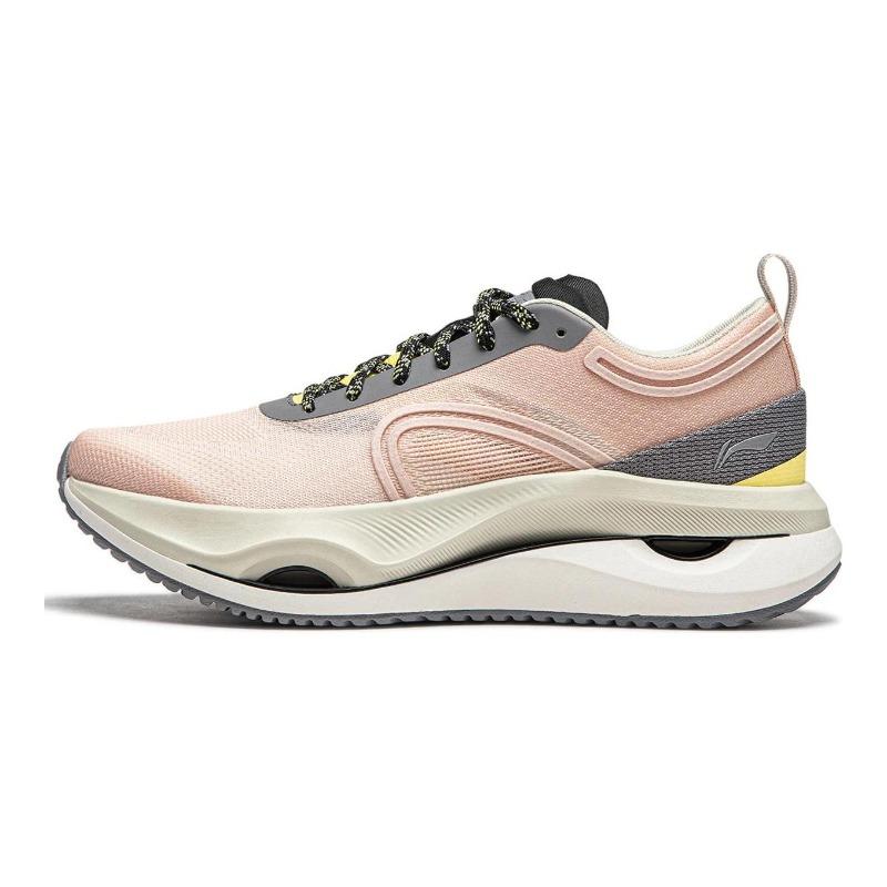 Li-Ning Women s Low Top Running Shoes Pink Grey ARHU006-24 36