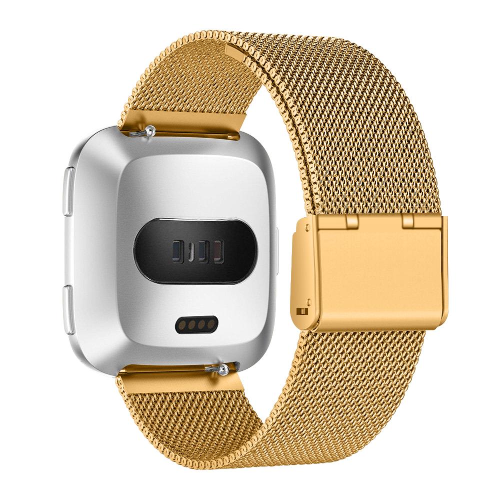 Luxury Milanese Band for Fitbit Versa/Versa 2/Versa Lite,Stainless Steel Watch Strap Replacement