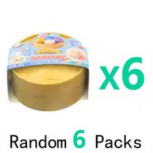 Big Dumpling Squishy Fidget Toy - Mysecret Bun Soft PU Stress Relief Unboxing Surprise Random Style Pack for Adult Gift Exchange