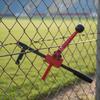 Fence Mesh Tightening Tool with Hooked Jaw Sturdy Toothed Rack Tensioning