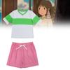 Ogino Spirited Away Chihiro Cosplay Costumes Set Halloween Performance Stage