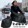 Winter Scooter Blanket Cold Weather Waterproof Warm Wind Guard Scooter Apron Cover For Women Men Adults Outdoor Rides Motorcycle