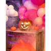Citrouille Halloween lumineuse 17 cm - Orange