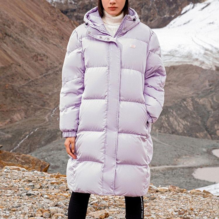 (WMNS) Skechers Long Down Jacket 'Multi-Color' Women's L420W264