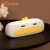 Capybara Night Light Rechargeable Mobile Smart Settings Timing Silicone Lamp Unique Bedside Decoration Pat Brightness Adjustment