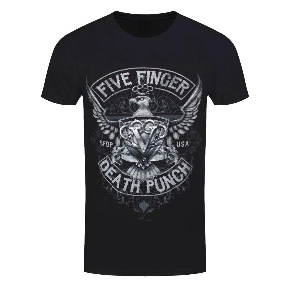 Five Finger Death Punch TShirt FFDP Howe Eagle Band Official New Black S